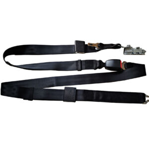Wheelchair Restraint Belt with Reinforced Quattro Stud Fitting for L-Track - 1005